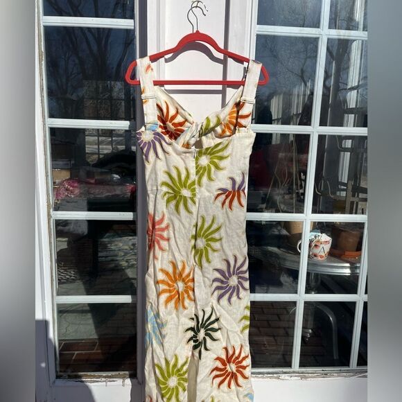 Anthropologie Cala de la Cruz Lizzie Linen Cutout Dress  NWT - Picture 13 of 13